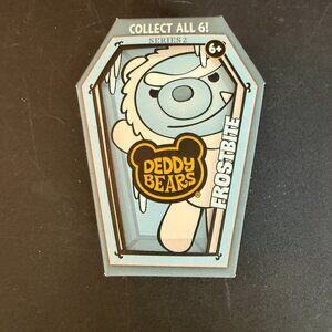 Deddy Bears Series 2 Coffin Frostbite Yeti Mini Teddy Bear 5" Plush NIB